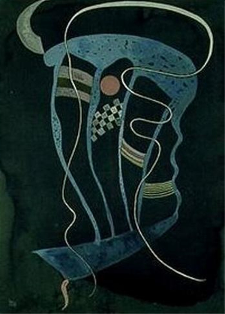 Wilful Line 1936 Wassily Kandinsky Abstract Oil Painting